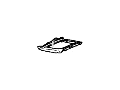 GM 15178628 Bezel, Front Floor Front Console Accessory Trim *Pewter R