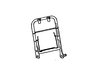 GM 12387283 Frame Asm,Passenger Seat Back Cushion