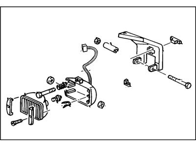 Chevrolet Fog Light Connector - 16512141