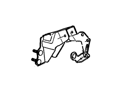 GM 22592771 Pedal Assembly, Clutch (W/ Bracket)