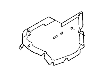 GM 96649797 Seal,Rear Door Trim Panel