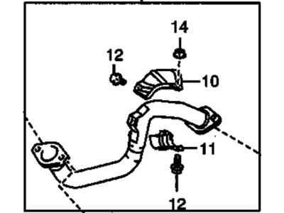 Pontiac Exhaust Pipe - 88975820