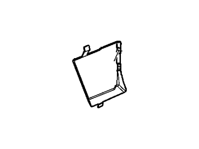 25942140 - Genuine GM Panel, Front Fender Inner Lower Rear