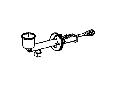 GMC C2500 Clutch Master Cylinder - 94665744