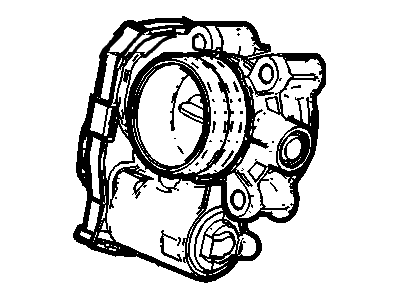 2015 Chevrolet Cruze Throttle Body - 12645663