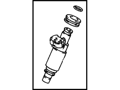 1998 Chevrolet Metro Fuel Injector - 91173903