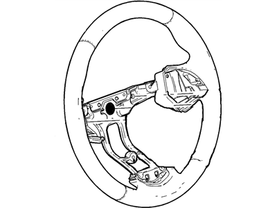 Cadillac ATS Steering Wheel - 23417525