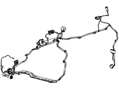 GM 15851243 Harness Assembly, Instrument Panel Wiring Harness Extension