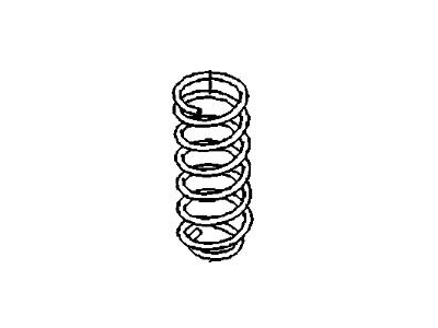 2006 Chevrolet Aveo Coil Springs - 96653225