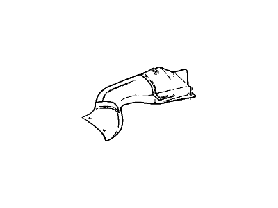 1998 Cadillac Catera Exhaust Heat Shield - 90499166