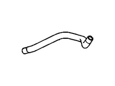 GM 19130349 Engine Coolant Recovery Tank Hose