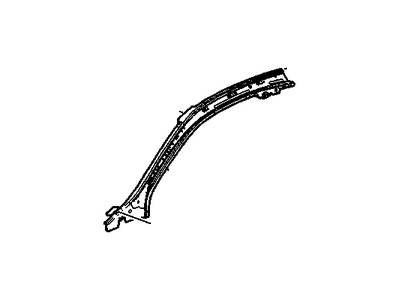 GM 20906452 Rail Assembly, Roof Inner Front Side 20906452 GM Rail Assembly, Roof Inner Front Side Illustration 1 of 1