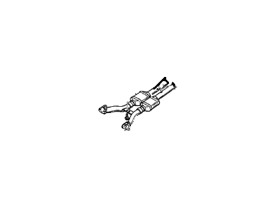1998 Chevrolet Corvette Catalytic Converter - 88896488