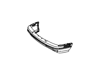 GM 10046800 Front Bumper Cover