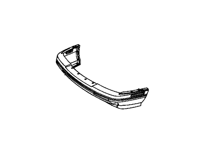 1994 Chevrolet Beretta Bumper - 10046800