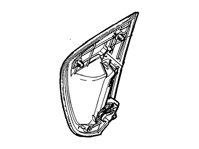 GM 95987921 Handle Assembly, Rear Side Door Outside