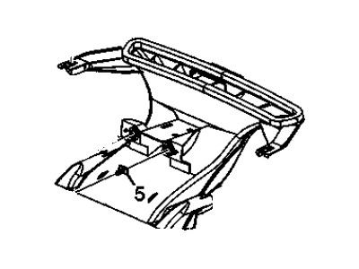 GM 10447849 Nozzle Assembly, Windshield Defroster