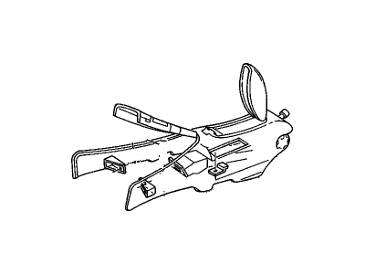 Pontiac Bonneville Center Console Base - 25626254