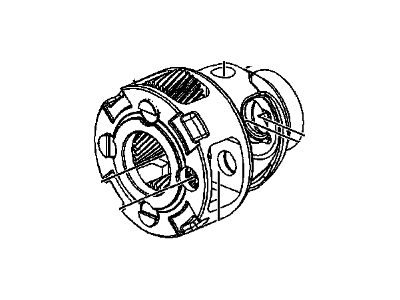 GM 24267366 Carrier,Front Differential