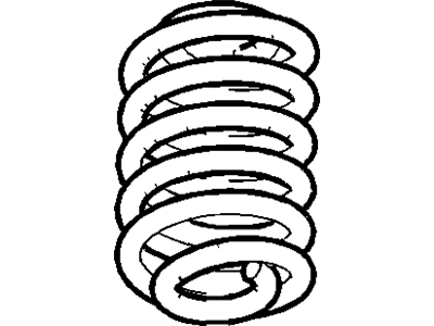 GM 95174968 Rear Coil Spring