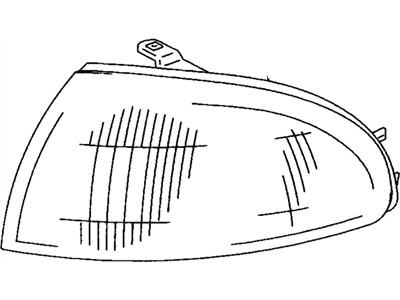 GM 94855220 Lens,Parking Lamp