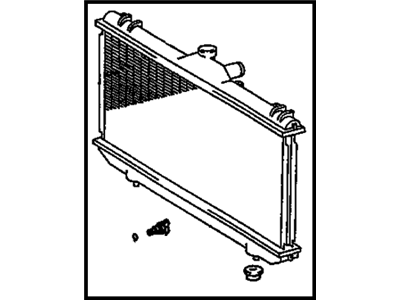 Chevrolet Prizm Radiator - 52472193