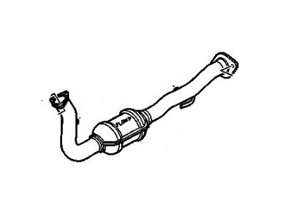 2007 GMC Sierra Catalytic Converter - 15225140