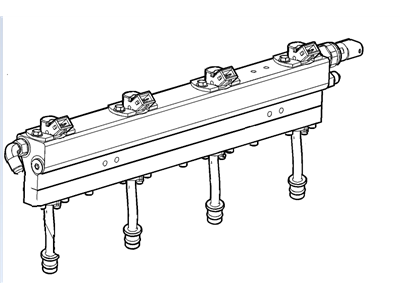 2012 Chevrolet Express Fuel Rail - 22937937