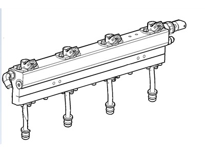 2015 Chevrolet Express Fuel Rail - 22937937