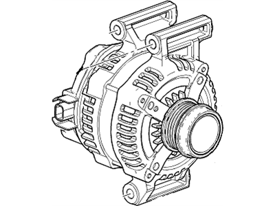 GMC Acadia Alternator - 84093307