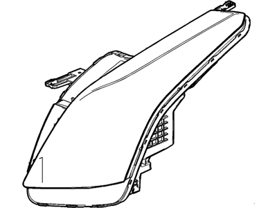 GM 23214322 Headlamp Assembly