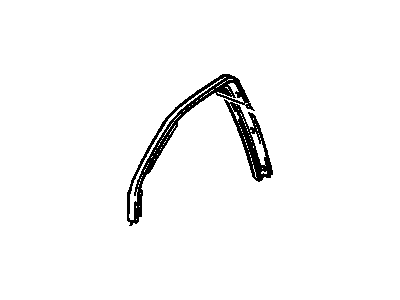 GM 25640356 Retainer Assembly, Roof Side Rail Weatherstrip(Rear Side Door)
