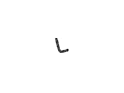 Pontiac G3 Brake Line - 96889766