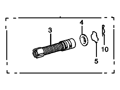 1986 Chevrolet Nova Clutch Master Cylinder - 94846047