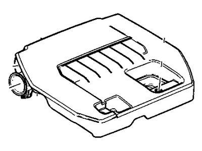 GM 22823339 Resonator, Air Cleaner