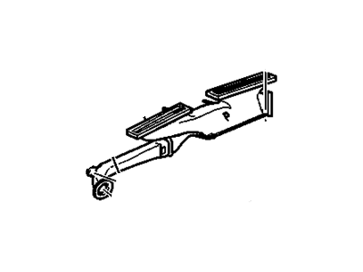 GM 25654413 Duct Assembly, Windshield Defroster Nozzle