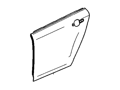 GM 15894780 Panel,Rear Side Door Outer