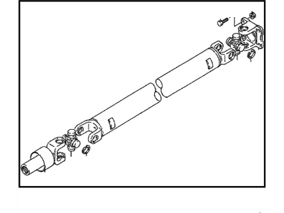 2003 Chevrolet Tracker Drive Shaft - 30023524