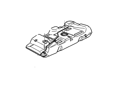 2000 Chevrolet Venture Fuel Tank - 10419935