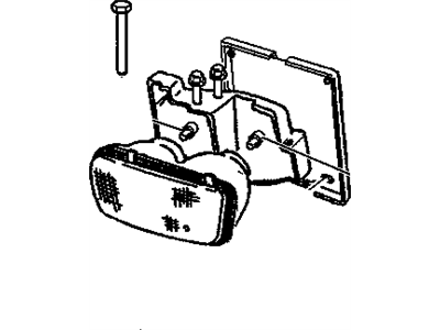 GM 15738657 Capsule/Headlamp/Fog Lamp Headlamp