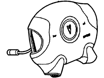 GM 16822780 Airbag,Steering Wheel