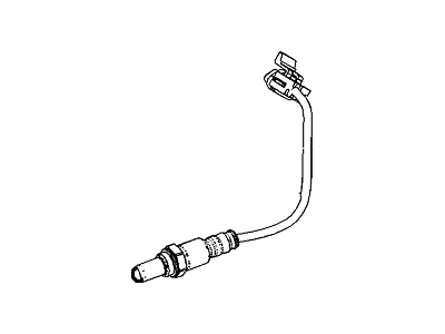 GM 12640115 Sensor Assembly, Heated Oxygen (Post, Catal