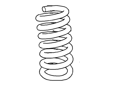 2005 Chevrolet Express Coil Springs - 15120838