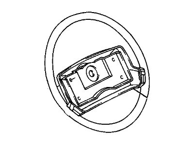 GM 17989007 Steering Wheel Assembly *Saphire V/Dark