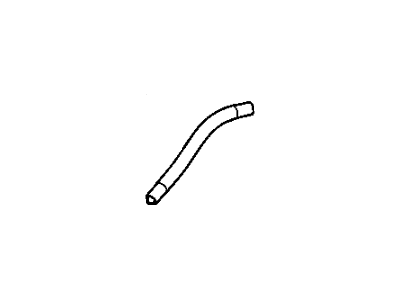 GM 19258422 Radiator Surge Tank Outlet Hose