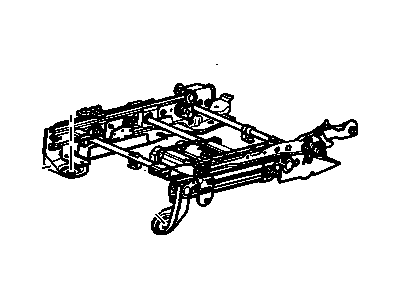 GM 89039171 Adjuster Asm,Driver Seat