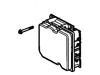 GM 92203497 Electronic Brake And Traction Control Module Kit