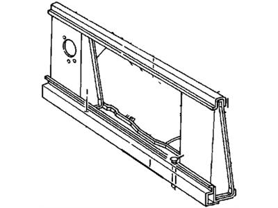 GM 15680063 BUMPER, Hood Panel Closing