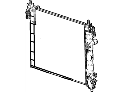 GM 95423940 Radiator Assembly