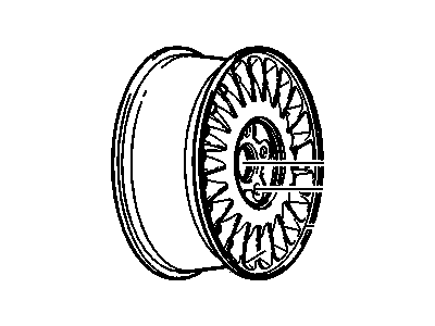 Buick Lesabre Spare Wheel - 9594140